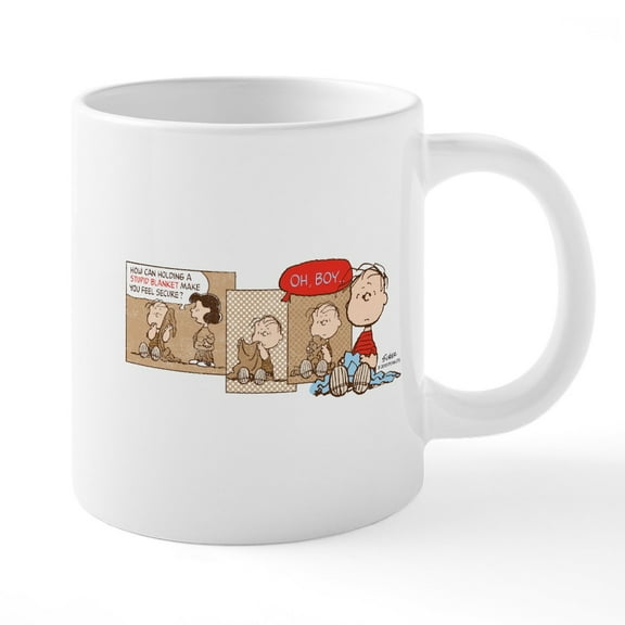 CafePress - Linus Large Mug - 20 Oz White Ceramic Mega Mug