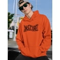 thumbnail image 2 of Insecure Slanted Slogan Hoodie Men -Image by Shutterstock, Male Small, 2 of 4