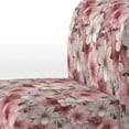 thumbnail image 4 of Designart "Graceful Blossoming Of Pink And White Carnations I" Pink Floral Upholstered Accent Chair - Cottage Arm Chair For Bedroom, 4 of 5