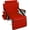Red, variant on Alpcour Stadium Seat - Foldable, Padded Bleacher Chair with Backrest, Armrest, Pockets, & Cup Holder - Blue
