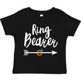 thumbnail image 3 of Inktastic Ringbearer with Arrow in White Boys Toddler T-Shirt, 3 of 5