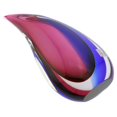 thumbnail image 6 of GlassOfVenice Murano Glass Sommerso Wave Vase - Rose and Blue, 6 of 9