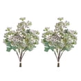 thumbnail image 2 of Melrose Angelica Floral Artificial Bundle Sprays - 15.25" - Purple - Set of 2, 2 of 2