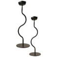 thumbnail image 4 of 2 candelabros de metal para decoración de mesa, regalo de cumpleaños, candelabro para chimenea, cena de Navidad y Acción de Gracias, 4 of 8