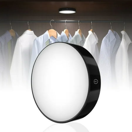 

LCNCAN Energy-Efficient and Versatile Compact Dimmable LED Night Light with Built-in 1000mAh Battery - Convenient Use in Wardrobe Bedroom Kitchen and Cabinet - Modern Sleek Practical