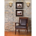 thumbnail image 7 of Regency Hill Leaf and Vine Pocket Farmhouse Rustic Wall Light Sconce Bronze Hardwire 8 1/2" Fixture Rimmed Amber Glass for Bedroom Bedside Bathroom, 7 of 7