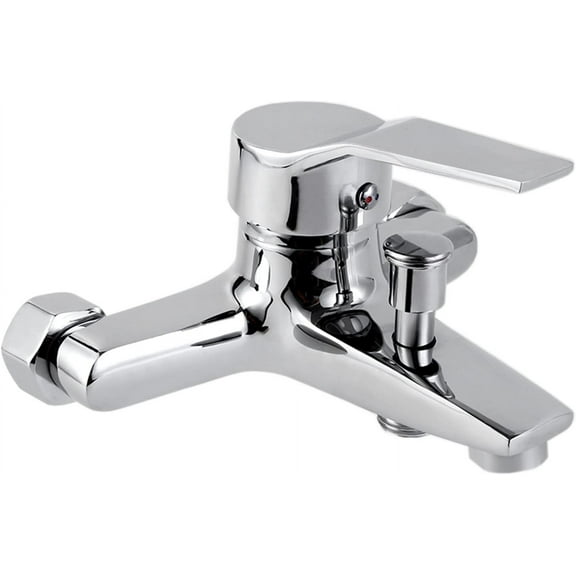 Bathtub Faucet With Sprayer,Wall Mounted Faucet,Bathtub Faucet To Shower Converter,Shower Mixer,Hot And Cold Brass Ceramics Bathtub Faucet,Shower Mixer With Diverter,