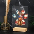 thumbnail image 4 of Patriotic Abyssinian 4th of July Independence Paws Acrylic Plaque Sign Ashwood Base Cat Lover Kitten Owner Gifts Home Desk Decor - 02010, 4 of 5