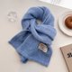 thumbnail image 2 of 2024 Nueva bufanda de lana de invierno cálida y gruesa sólida bufandas más cálidas para hombres y mujeres moda de punto chal versátil babero de cuello suave diseñador, 2 of 5