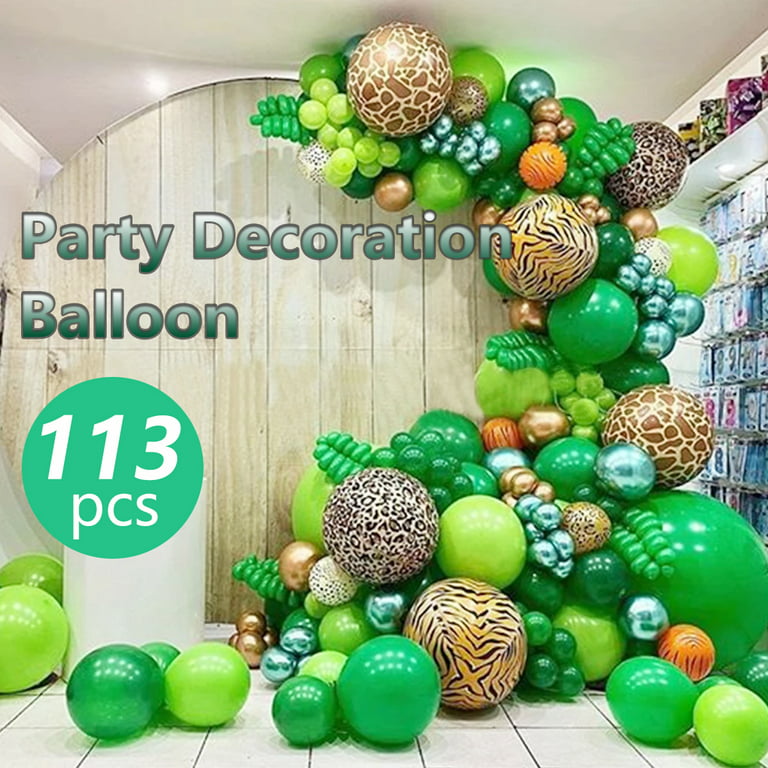 PartyWoo Sage Green Balloons, 100 pcs Boho Green Balloons Different Sizes  Pack of 18 Inch 12 Inch 10 Inch 5 Inch Matte Green Balloons for Balloon  Garland Balloon Arch as Party Decorations, Green-F11 