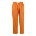 thumbnail image 6 of Dwelliawo Men's Lightweight Sweatpants Straight Leg Open Bottom Casual Sweatpant Lounge Fall Winter Athletic Yoga Pants with Pockets Clearance Saffron L, 6 of 7