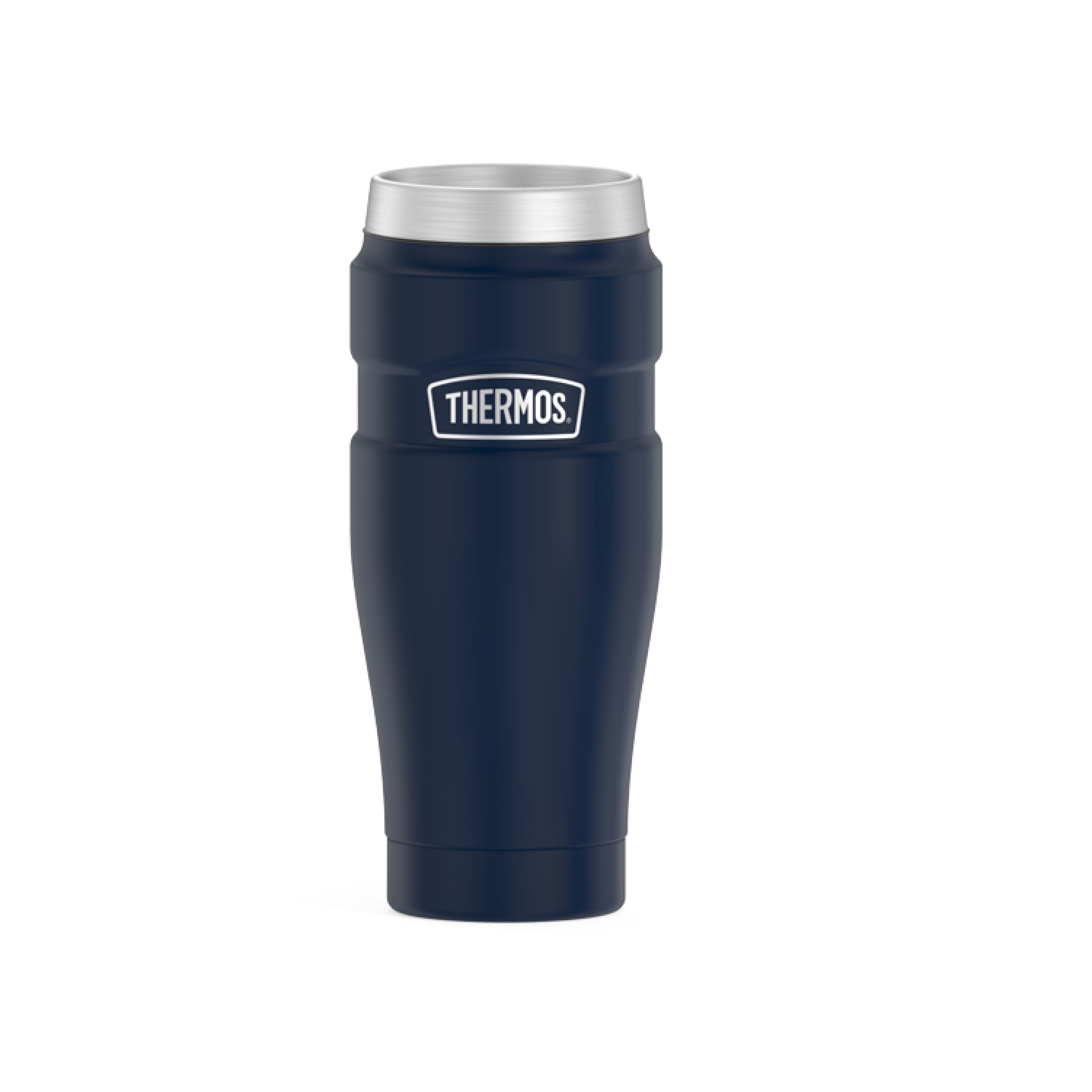 Matte Blue New Stainless King Vacuum-Insulated Travel Tumbler 16 Ounce 