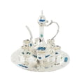 thumbnail image 2 of Juego de utensilios para beber vino perfecl dispensador de vino decorativo 6 tazas 1 bandeja de almacenamiento, 2 of 7