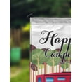 thumbnail image 2 of Printtoo White Happy Campers Big Travel Trailer CampingFlagCustom Personalized Camping Flags For Campers Double Sided CampsiteFlag, 2 of 4