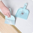 thumbnail image 3 of HLONK Small Broom and Dustpan Set Mini Handheld Dust pan with Cleaning Brush Combo for Home Desktop Sofa Kitchen Keyboard  Tables Sweeping, 3 of 4