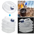 thumbnail image 1 of Aramox Foldable Water Container, Collapsible Water Container With Spigot Portable Water Storage Jug  Carrier For Outdoor Camping Hiking Climbing, 1 of 8