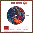 thumbnail image 2 of Sikiie Tropical Flower Nativity Christmas Tree Skirt, Jesus Christian Winter Holiday Tree Mat Decoration(30-48IN)36", 2 of 6