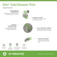 thumbnail image 2 of Symmons S559215trm Birch Tub And Shower Trim Package - Nickel, 2 of 7