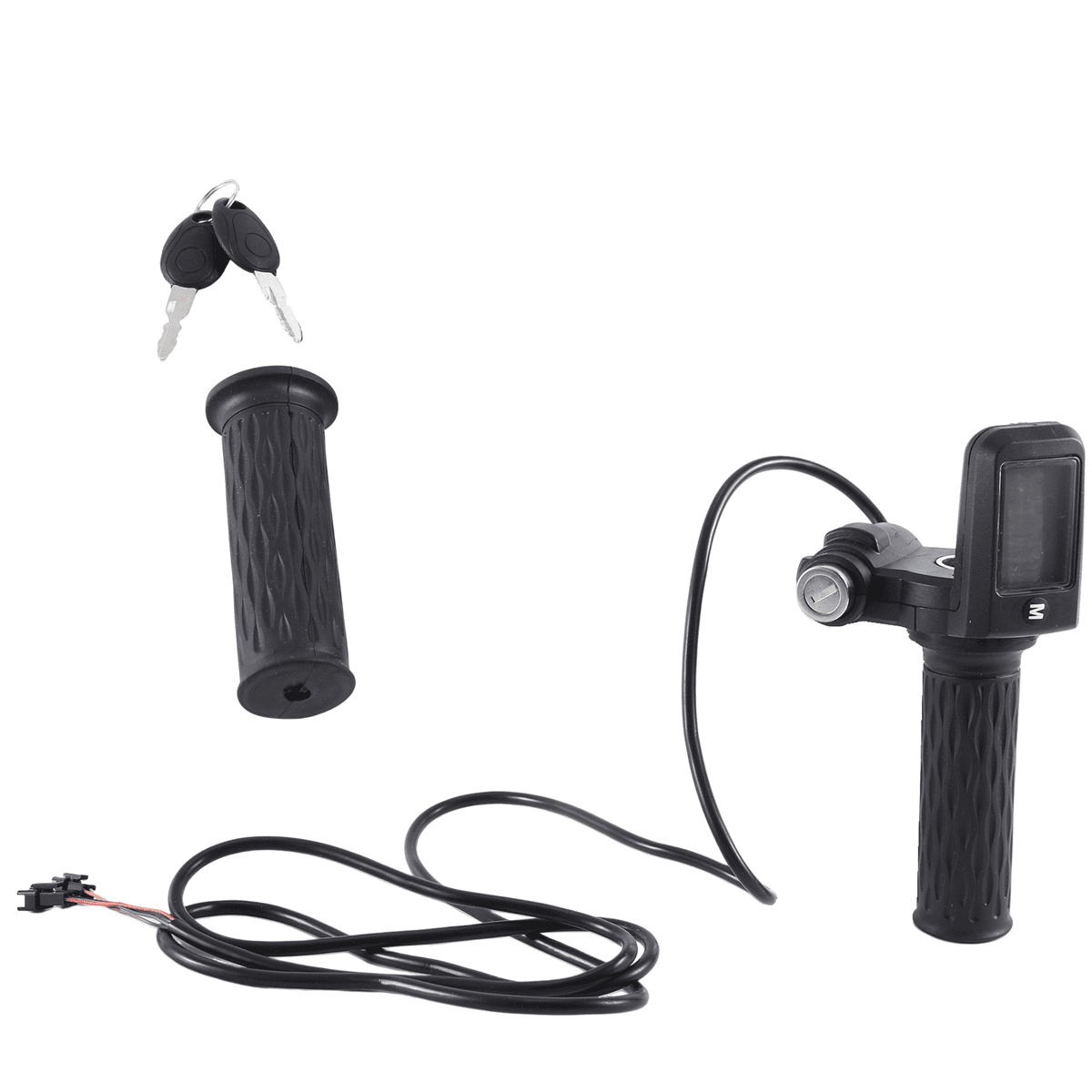 Kit Dégagement Rapide Antivol Pour Vélo – Essieu Creux 5 Mm, Clé Pentagone, Noir/Rouge/Bleu/Or