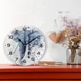 thumbnail image 2 of Dreamtimes Watercolor Elephant Wall Clock, 10 Inch Silent Non Ticking Round Clock Oil Painting Clock Easy to Read Clock for Living Room Bedroom Bathroom Home Decor, 2 of 7