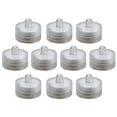 thumbnail image 3 of Esquirla 10Pc Submersible LED Tea Light Flameless Candles Waterproof Wedding Party Decors White Light, 3 of 8