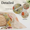 thumbnail image 6 of Colorful Spring Floral King Size Pillow Cover, Pillowcase Protectors with Zipper, Breathable Decorative Throw Pillow Case Cover, Vintage Summer Botanical Pillow Shams for Couch Sofa 20x36Inch, 6 of 8