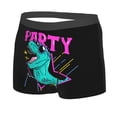 thumbnail image 2 of Disketp Rex Dinosaur With Sunglasses Men'S Boxer Briefs,Soft And Breathable Cotton Underwear With Comfortflex Waistband, 2 of 9