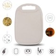 thumbnail image 4 of Tablas de cortar de plástico AVCE, tabla de cortar con ranura para jugo, tabla de cortar de plástico profesional de PVC para cocina, resistente a los antimicrobianos, 4 of 5
