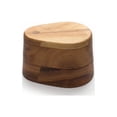 thumbnail image 7 of Ironwood Double Layer Swivel Salt Box, Acacia Wood, 7 of 7