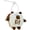 Brown, variant on Jiibva Plush Cute Animal Mahjong Keychain Bag Pendant for Backpacks Bag Wallet for Women