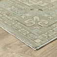 thumbnail image 3 of Oriental Weavers Maeve Area Rug - MAE04 - 7'10" x 10'10" - in Beige/ Teal - Vintage Inspired, Stain Resistant, Family and Pet Friendly , Dining, Living Room Rug, 3 of 5