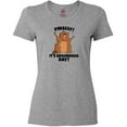 thumbnail image 3 of Inktastic Finally it's Groundhog Day Women's T-Shirt, 3 of 5