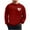 Red#116, variant on YOIAVAIOY Men Heart Print Sweatshirt Trendy Long Sleeve Love Graphic Sweatshirts Loose Casual Fall Pullover Top with Pocket White M