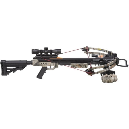 CenterPoint Sniper Compound Crossbow Kit 370fps (Best Beginner Crossbow For Hunting)