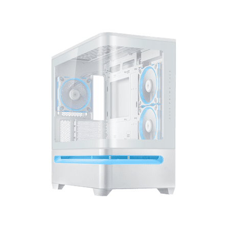 Asus Prime AP202 ARGB Computer Case (ap202argbcasewhite)