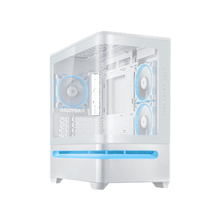 Asus Prime AP202 ARGB Computer Case (ap202argbcasewhite)