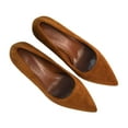 thumbnail image 5 of XY London Womens Lisa Pointed Mid Stiletto Court Shoes, 5 of 5