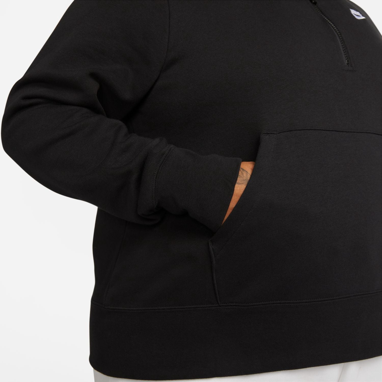 nike plus size half zip