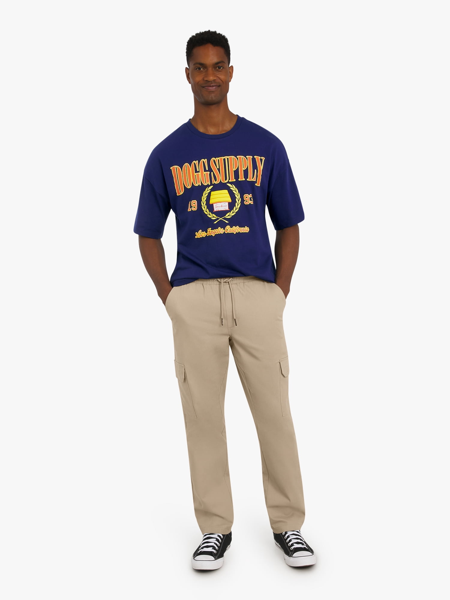 Dogg Supply by Snoop Dogg All-Gender Young Men's and Women's Collegiate Graphic Tee Shirt, Sizes XS - 5XL