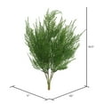 thumbnail image 2 of Vickerman 19.5" Artificial Green Asparagus Bush., 2 of 3