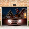 thumbnail image 3 of BotaniNest Garage Banner With Santa Snowman For Outdoor Garage Door Holiday Sign, 3 of 5