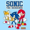 thumbnail image 2 of Men's Sonic the Hedgehog Action Pose Trio  Graphic T-Shirt, 2 of 4