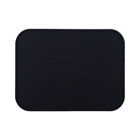 

JWDX Placemat Clearance! Silicone Drain Mat Insulated Kitchen Table Mat Non Slip Water Separator Bar Wine Glass Drain Mat Air Fryer Oven Mat Kitchen Mat Promotion Include 1*Placemat
