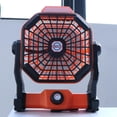 thumbnail image 3 of de Camping al aire libre LED portátil recargable de 10000mAh con de escritorio USB Personal para Sunnimix ventilador personal portátil, 3 of 8