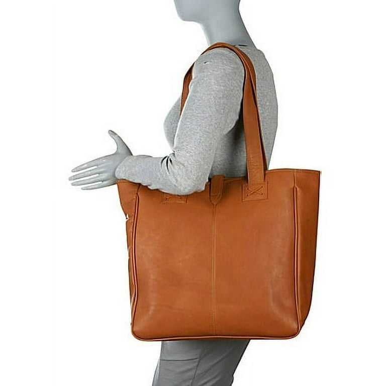 Clava oversized sales leather tote