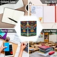 thumbnail image 6 of FORMRS 1-Subject Spiral Notebook 8" x 5" College Ruled 60 Refillable Sheet A5 Hard Cover, 2 Pack, Abstract Eagle, 6 of 7