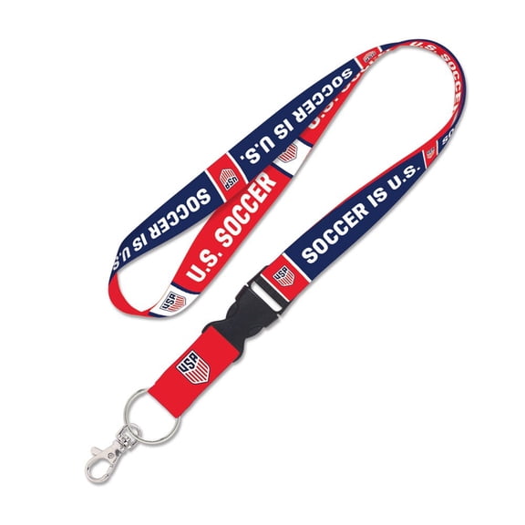 United States Men's National Soccer Team 1" Reversible Lanyard with Buckle
