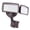 Black, variant on Square Twin Heads Motion Sensor Security Fixture - 5000K Color Temperature - Black