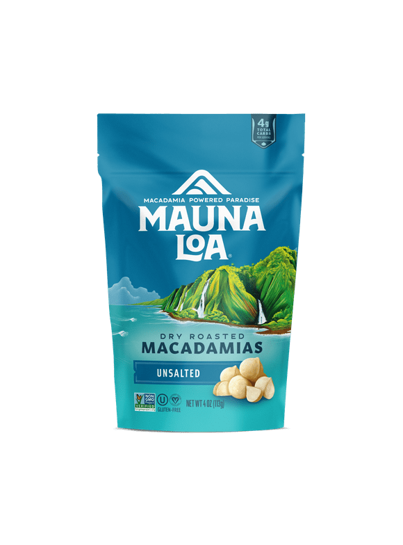Mauna Loa Unsalted Macadamia Nuts 4oz
