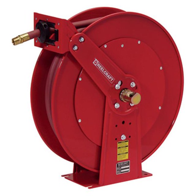 Reelcraft 640406 Spring Retractable Hose Reel with 0.75 x 50 ft. PVC Hose, Max. 250 PSI - Model No. 83050 OLP